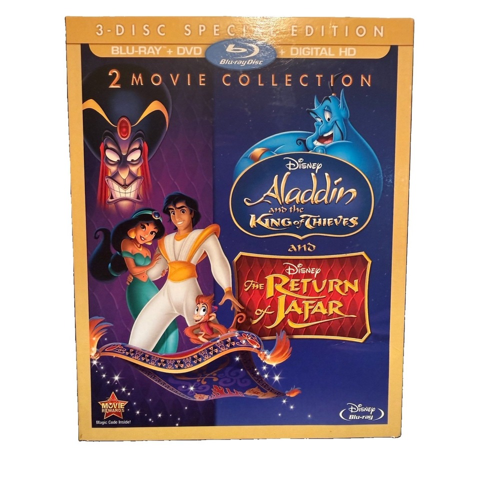 Aladdin and the King of Thieves & the Return of Jafar 2-Movie Collection Blu-ray